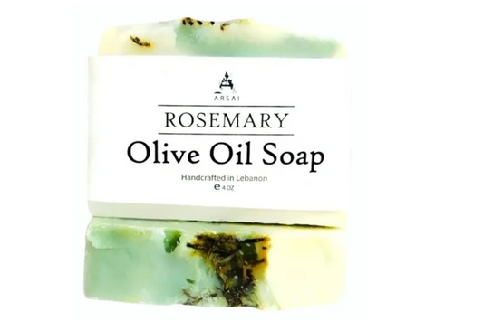 Arsai Rosemary Pure Olive Oil Bar Soap - 100% Natural