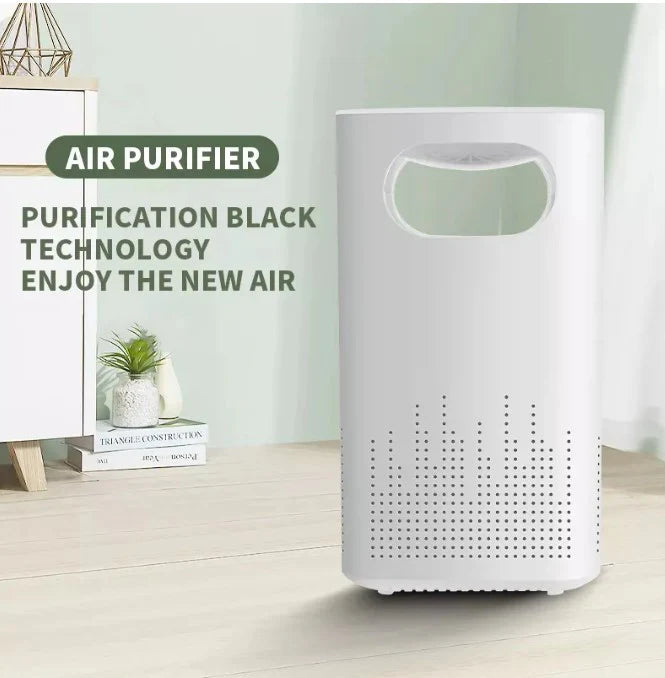 HEPA Filter Air Purifier with Activated Carbon - Portable USB