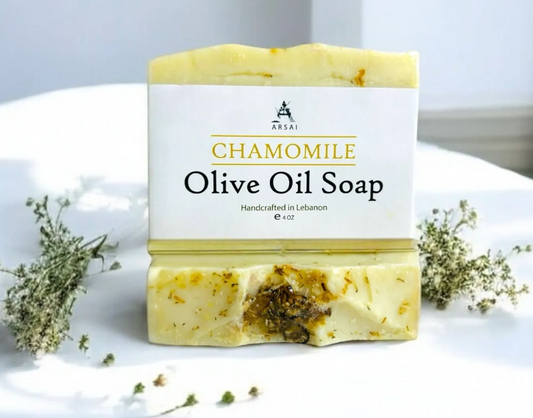 Arsai Chamomile Pure Olive Oil Bar Soap