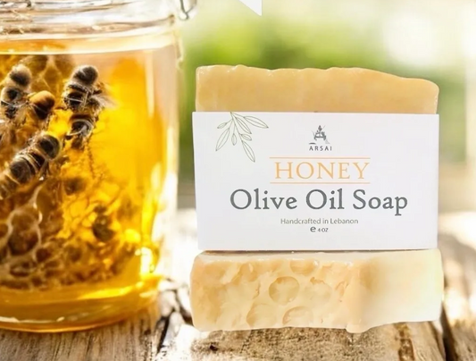Arsai Honey Pure Olive Oil Bar Soap