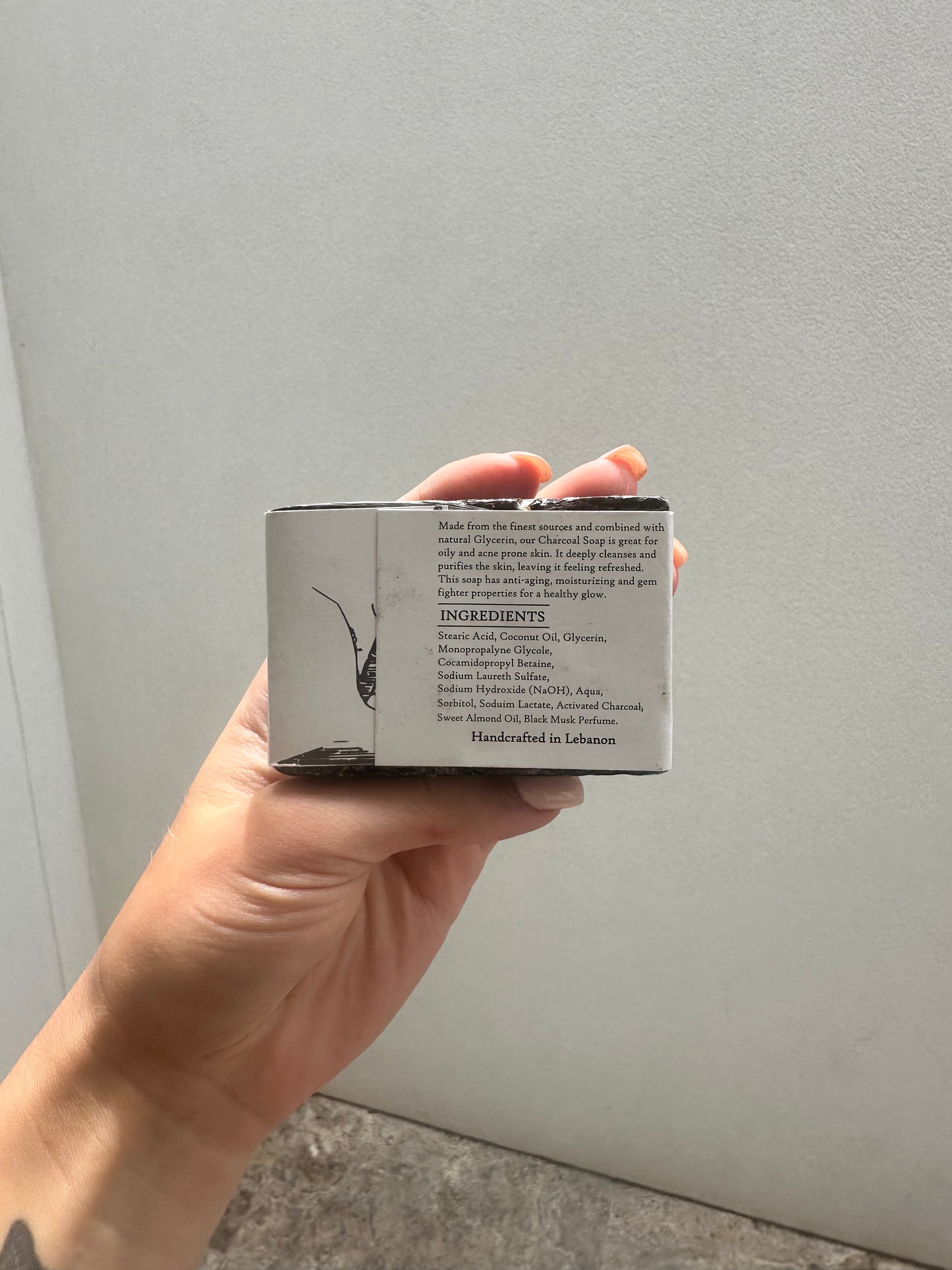 Arsai Olive Charcoal Soap - 100% Natural