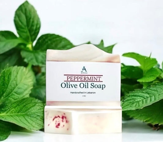 Arsai Peppermint Pure Olive Oil Bar Soap
