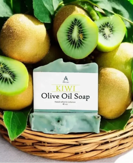 Arsai Kiwi Pure Olive Oil Bar Soap