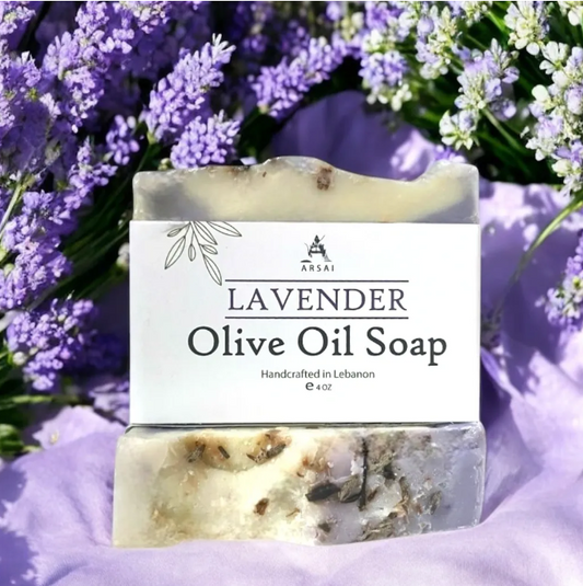 Arsai Lavender Pure Olive Oil Bar Soap