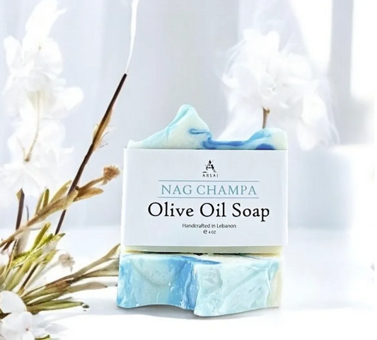 Arsai Nag Champa Pure Olive Oil Bar Soap