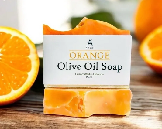 Arsai Orange Pure Olive Oil Bar Soap