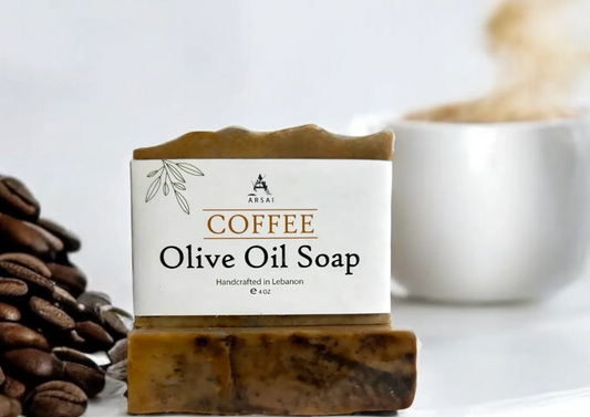 Arsai Coffee Pure Olive Oil Bar Soap